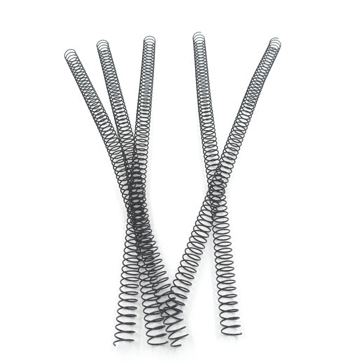 Fellowes 100er Pack Metallspiralen Schwarz 12 mm Spiralbindungen für Ordner Büro