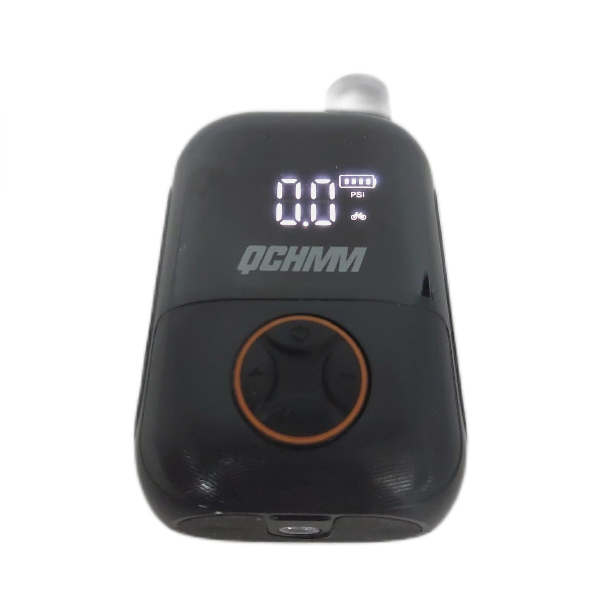 QCHMM Elektrische Fahrradpumpe 120PSI Mini Luftpumpe mit Manometer für Schrader Presta Ventil