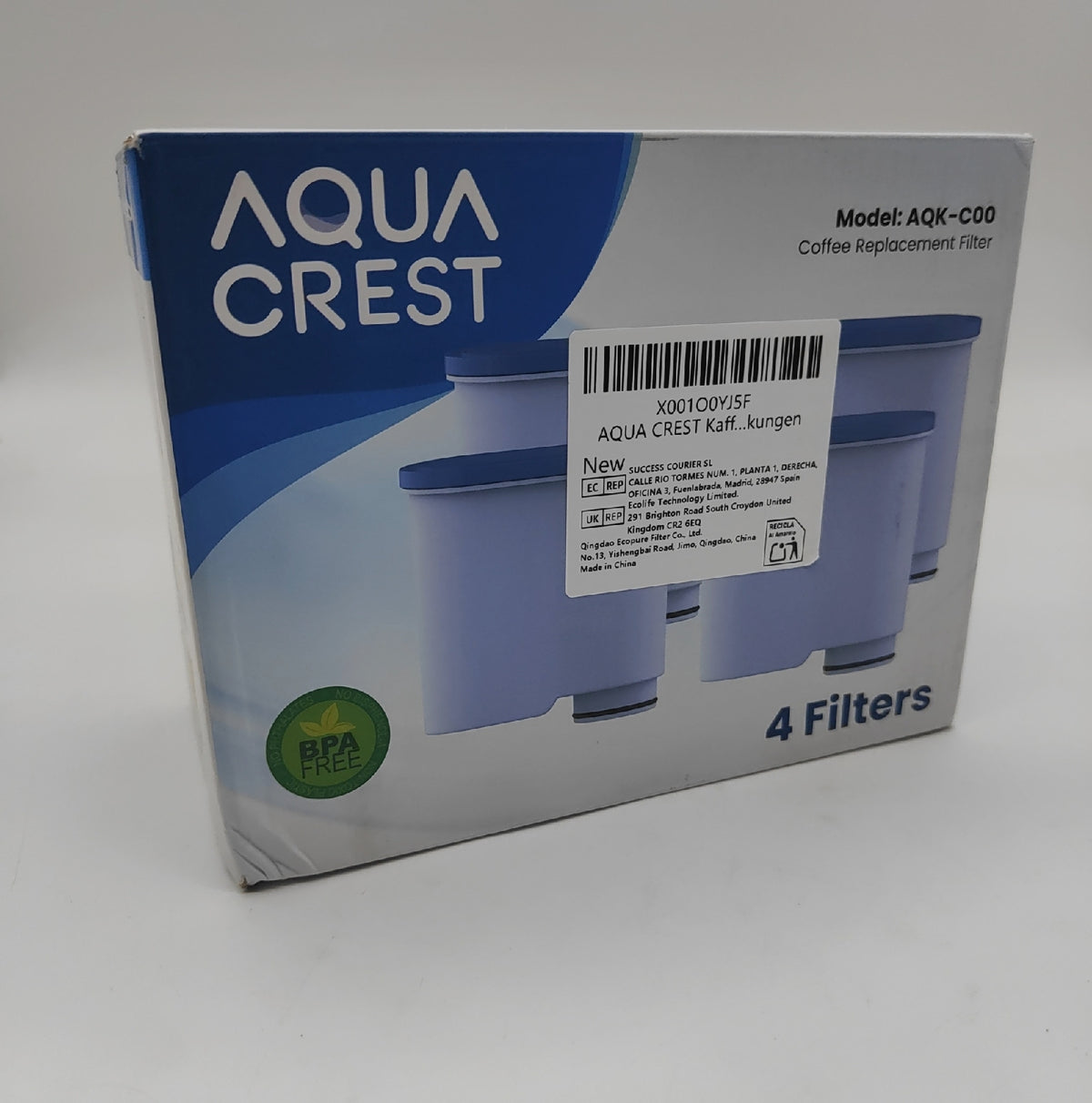 AQUA CREST Ersatzwasserfilter Philips AquaClean CA690310 CA690322 CA6903