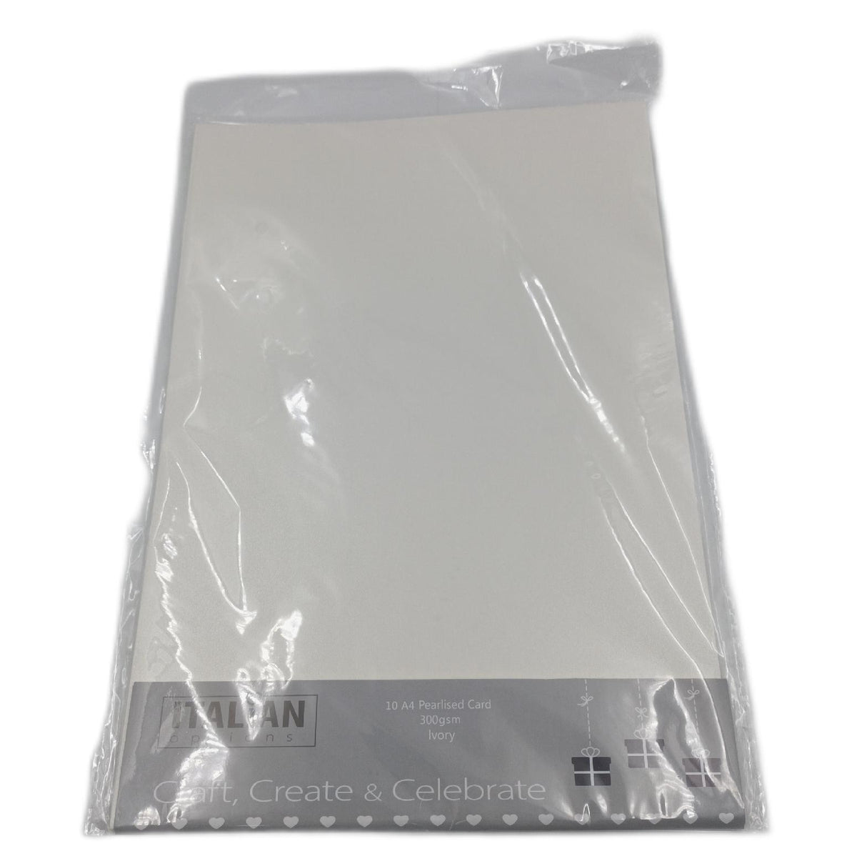 Italian Options Bastelpapier Bastelmaterial doppelseitig Perlmuttfarben 300 g m²