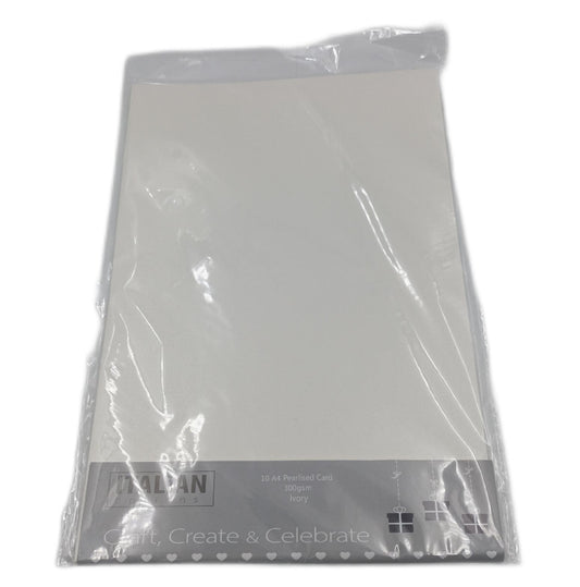 Italian Options Bastelpapier Bastelmaterial doppelseitig Perlmuttfarben 300 g m²