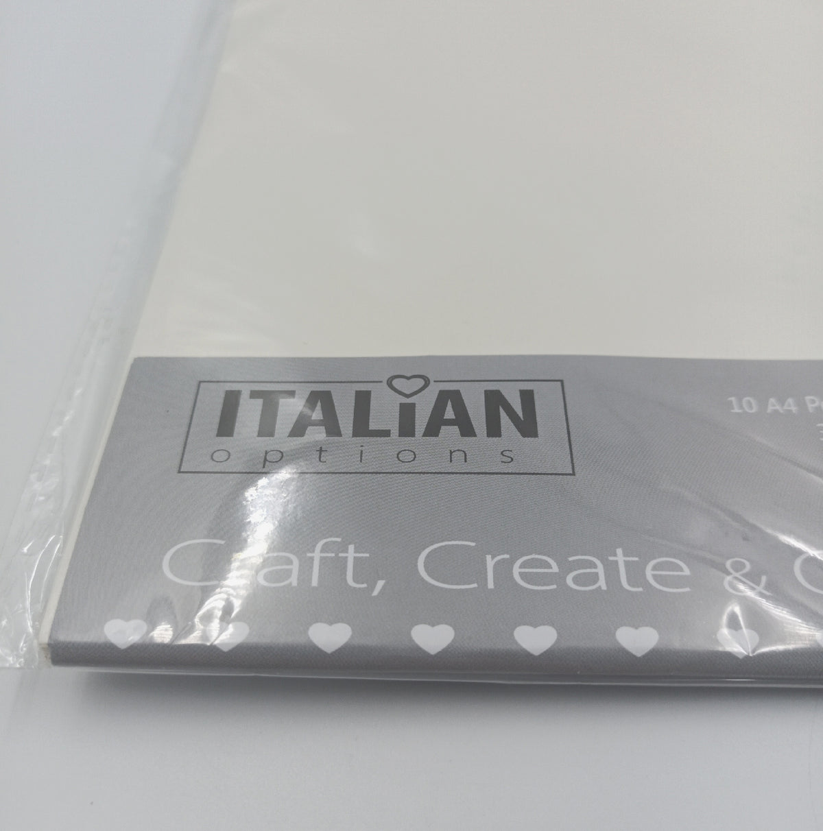 Italian Options Bastelpapier Bastelmaterial doppelseitig Perlmuttfarben 300 g m²