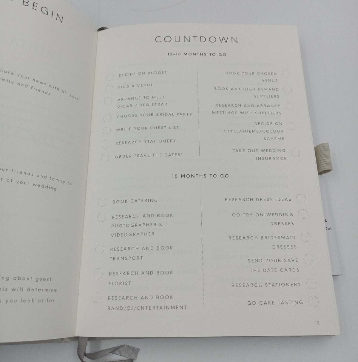 Hochzeitsplaner Buch Organizer Hochzeitspapier Englisch Planer für Braut Inspiration Planung