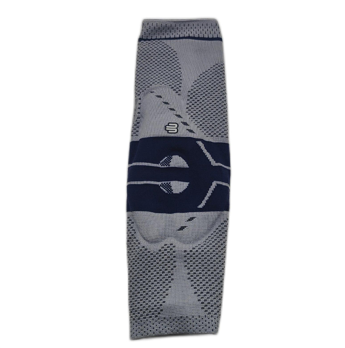 BAUERFEIND GenuTrain P3 Kniebandage Links Titan Größe 4 Uni Knieorthese Grau