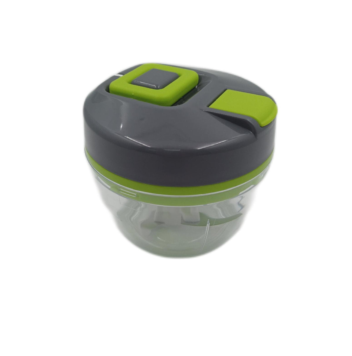 Diboniur Zerkleinerer Manuell 520 ml Zwiebelschneider 3 in 1 mit Seilzug