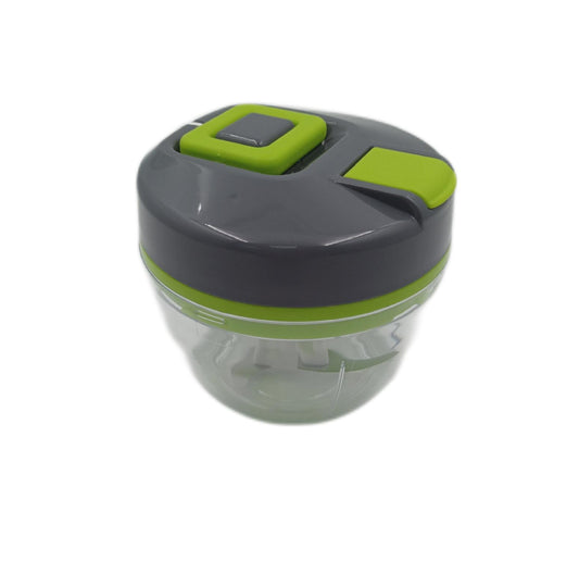 Diboniur Zerkleinerer Manuell 520 ml Zwiebelschneider 3 in 1 mit Seilzug