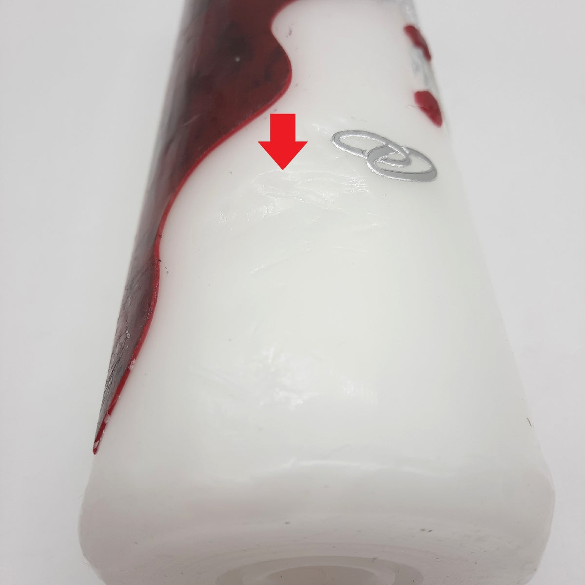 Hochzeitskerze 25070 mm ohne Zubehör selbstbeschriften VH 2 Can - Unvollständig