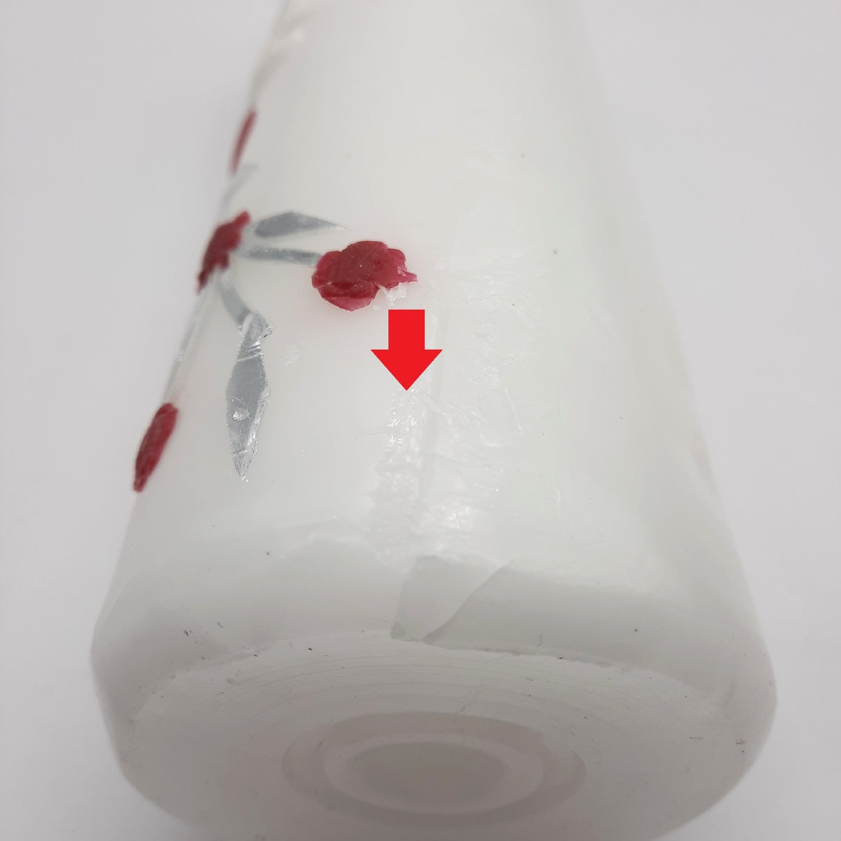 Hochzeitskerze 25070 mm ohne Zubehör selbstbeschriften VH 2 Can - Unvollständig