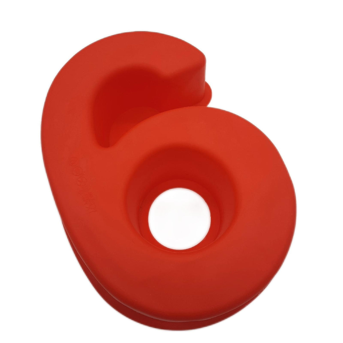 YXHZVON Backform Kuchenform Silikon Zahl 6 Groß 3D Form für Kuchen
