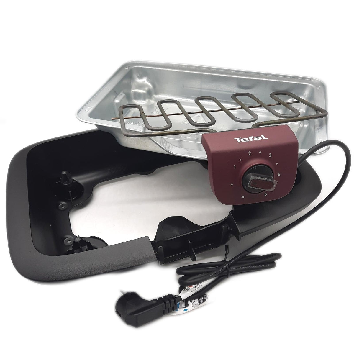 Tefal BG90E5 Easygrill Adjust Elektro Tischgrill 2300W 720 cm² G - Unvollständig