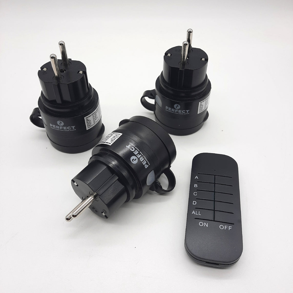 Perfect drahtlose Steckdosen Set Gartentechnik drahtloses Modell mit Fernbedien