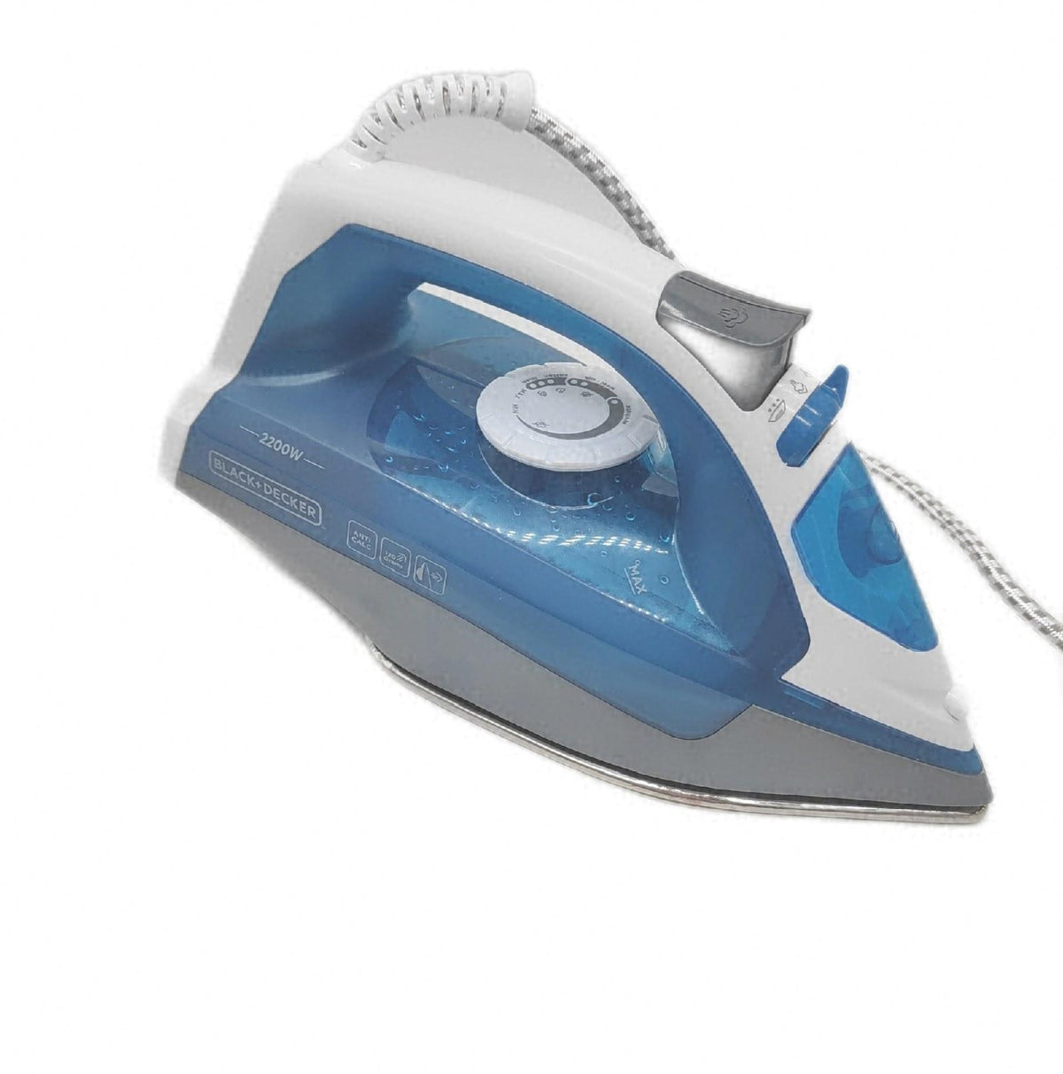 Black Decker Dampfbuegeleisen BXIR2200E 2200 Watt Kunststoff 370 ml kleine Gebrauchsspuren