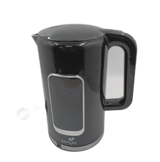 Senya Elektrischer Wasserkocher 17 Liter Digitales Display 5 Temperaturprogramme Warmhaltefunktion Schwarz