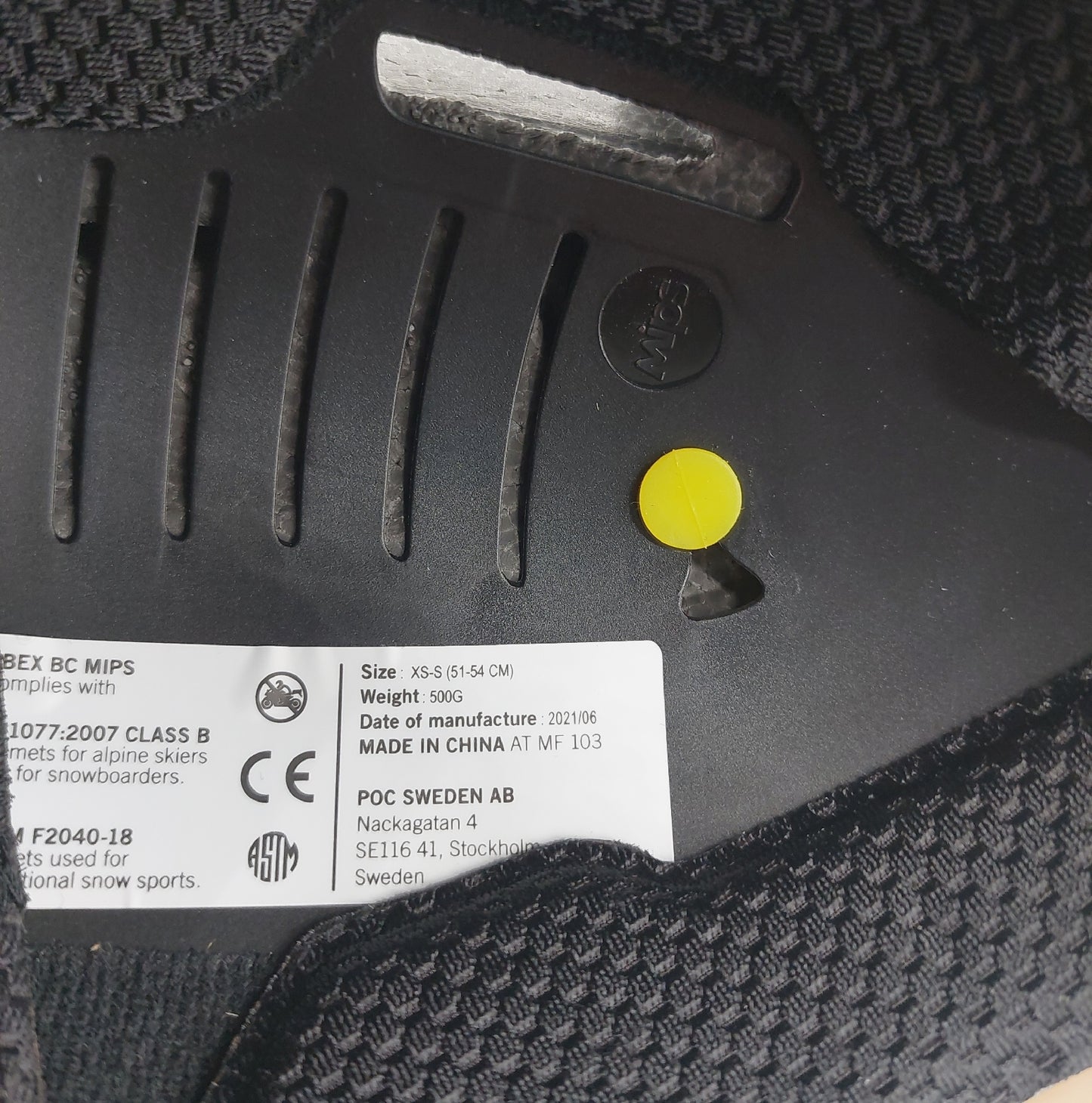 Obex Helm Ski Snowboardhelm BC MIPS für optimalen Schutz Wintersport Sicherheitsschutz
