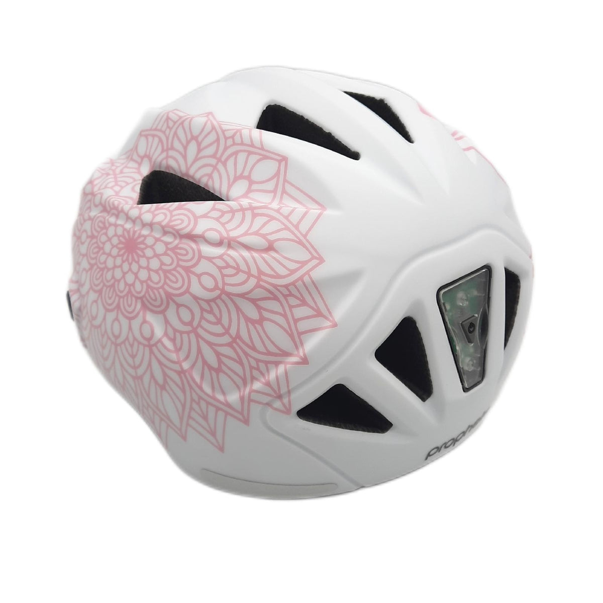 Prophete Fahrradhelm Kinder Jugend Outdoor Verstellbar LED Licht Sicherheit 52 56 cm