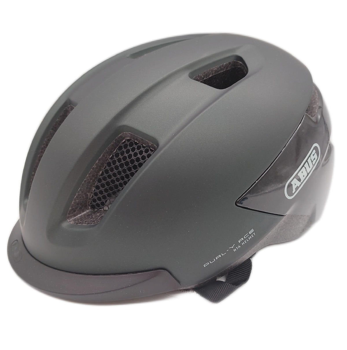 Abus Fahrradhelm Purl Y ACE mit LED Licht NTA Schutzhelm Grün Größe L E Bike E Pedelec