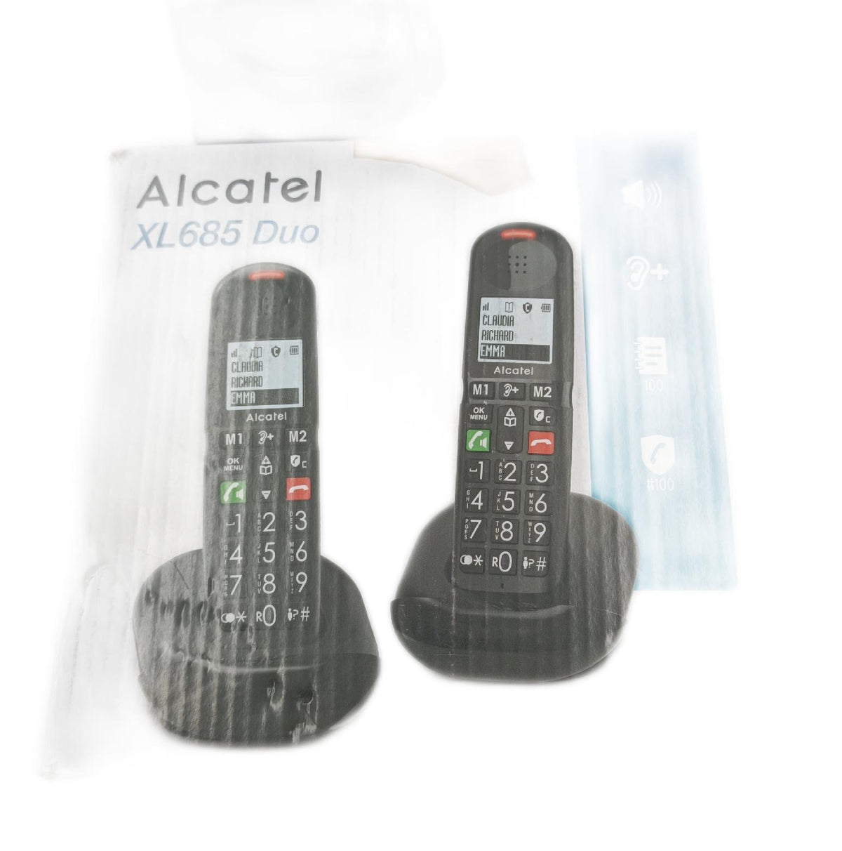 Alcatel Schnurloses Festnetztelefon Senioren Telefon Großes Display Einfache Bedienung
