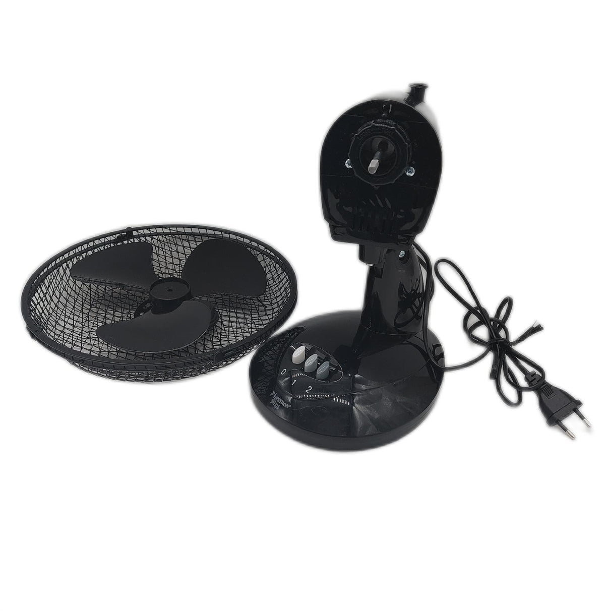 Bestron Tischventilator Mobiler Ventilator ohne Schrauben ohne Anleitung