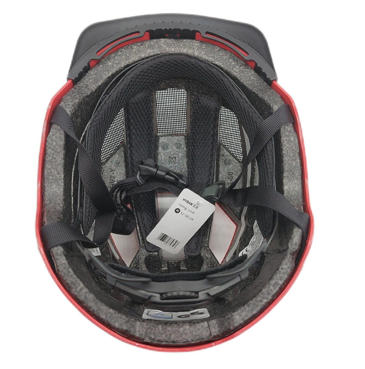 Abus Fahrradhelm Cityhelm Hyban 2 0 Fahrradbekleidung Living Coral Sicherheit Helm