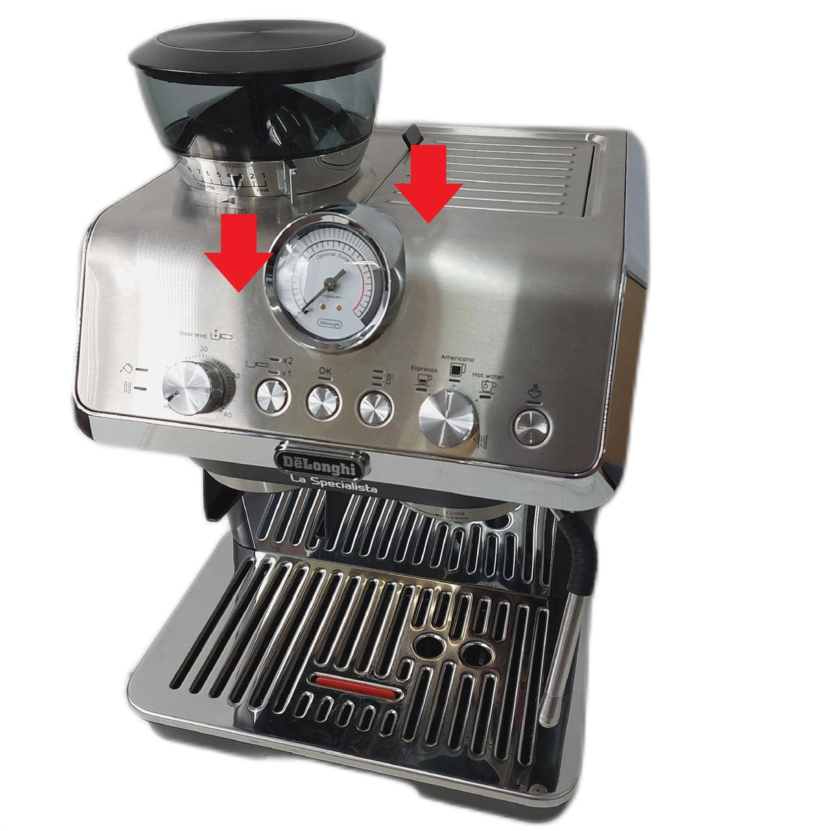 DeLonghi La Specialista Arte EC 9155 MB Espresso Milchkännchen fehlt Gebrauchssp