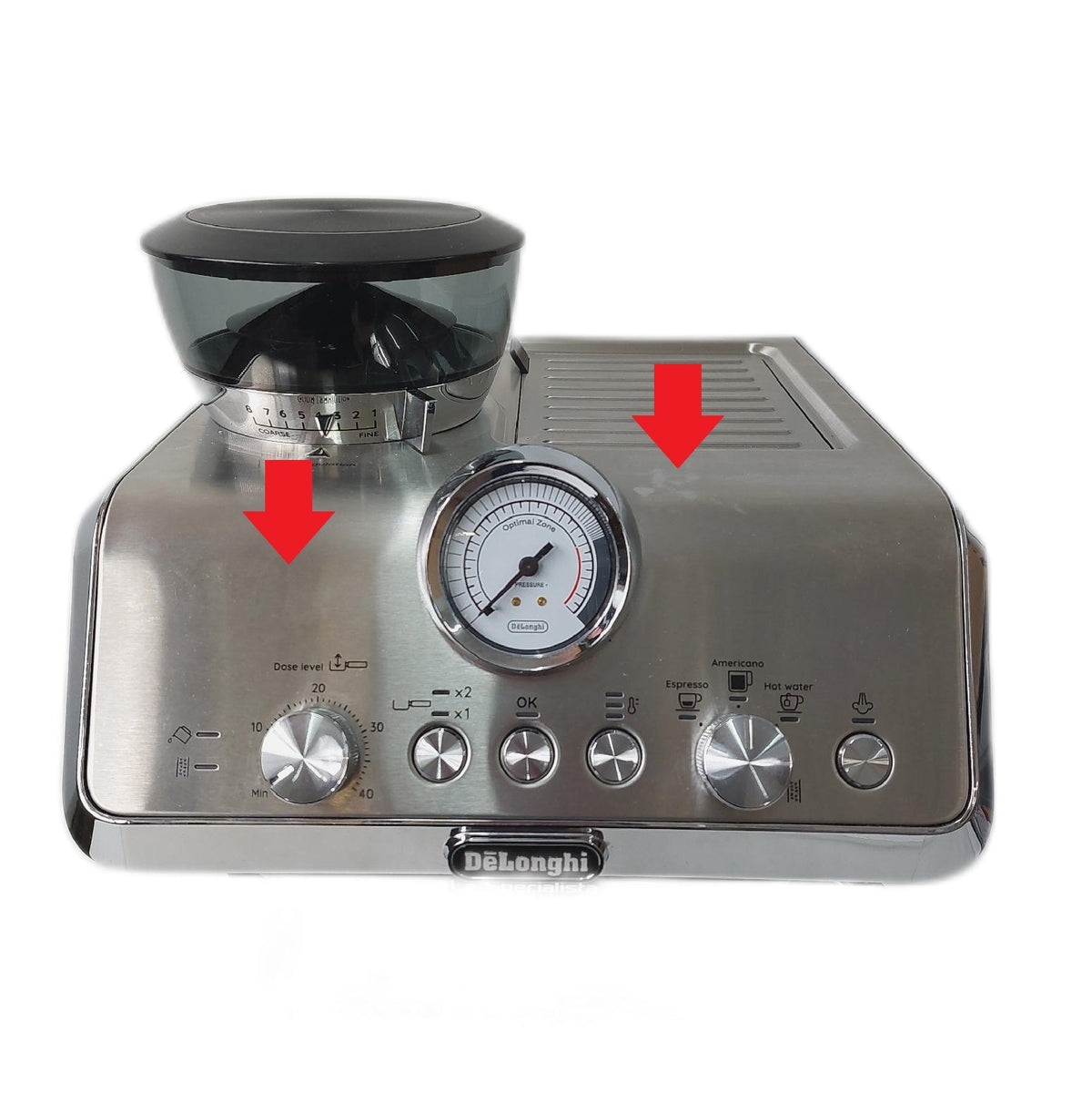 DeLonghi La Specialista Arte EC 9155 MB Espresso Milchkännchen fehlt Gebrauchssp