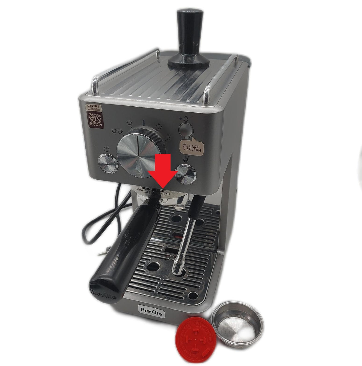 Breville Barista Espressomaschine Slimline defekt kein Wasser keine Anleitung