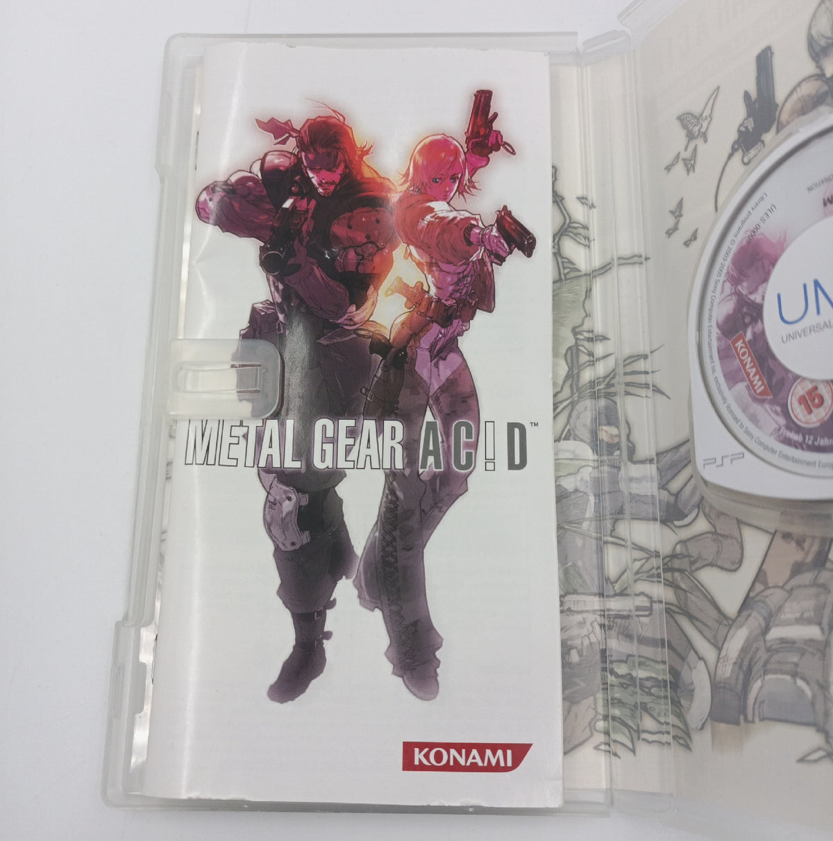 Konami Spiel PSP Handheld Metal Gear Acid Taktik Action Rollenspiel Englisch Version