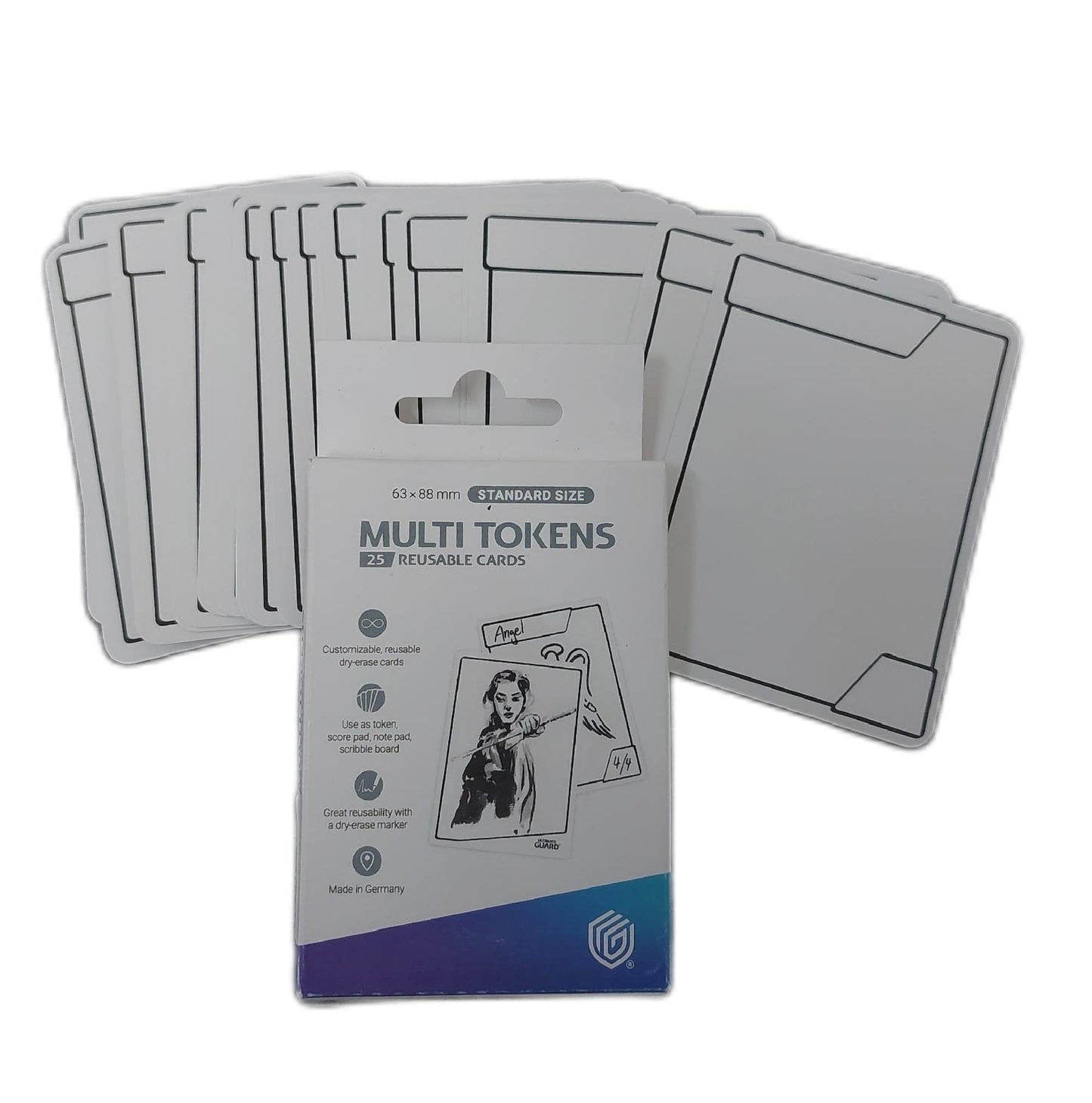 Ultimate Guard Token Aufbewahrung Sammelkarten Multi Tokens Mehrfarbig 63 x 88 mm
