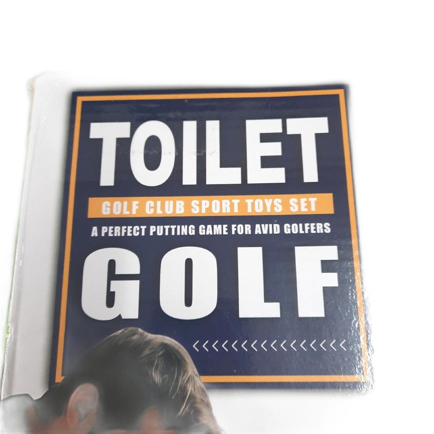 Wvu Minigolfspiel Freizeit Sport Minigolfset Toilette Geschenk Set für Golf Fans