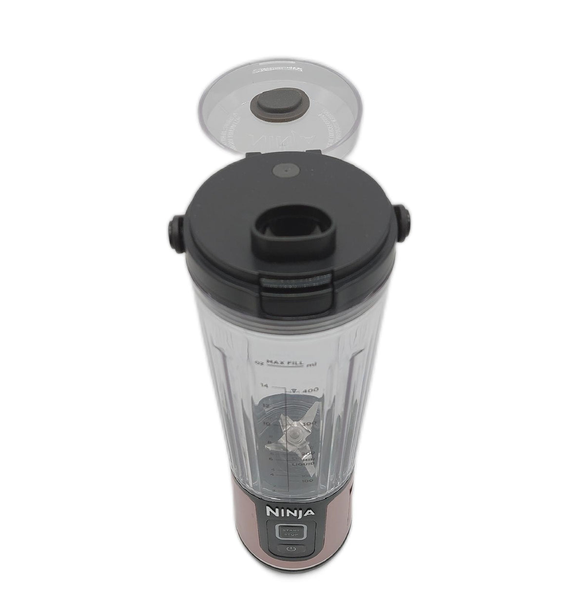 Ninja Blast Kabelloser Mini Mixer 530 ml Rose Gebrauchsspuren ohne Ladekabel