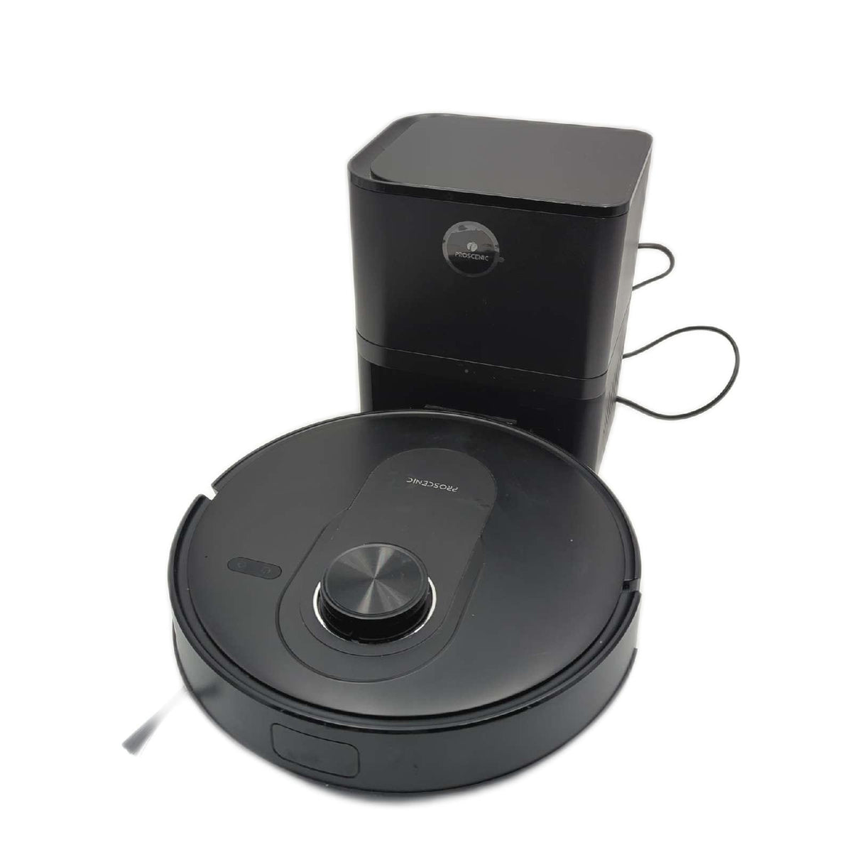 Proscenic Q8 Max Saugroboter Absaugstation mit Gebrauchsspuren ohne Staub