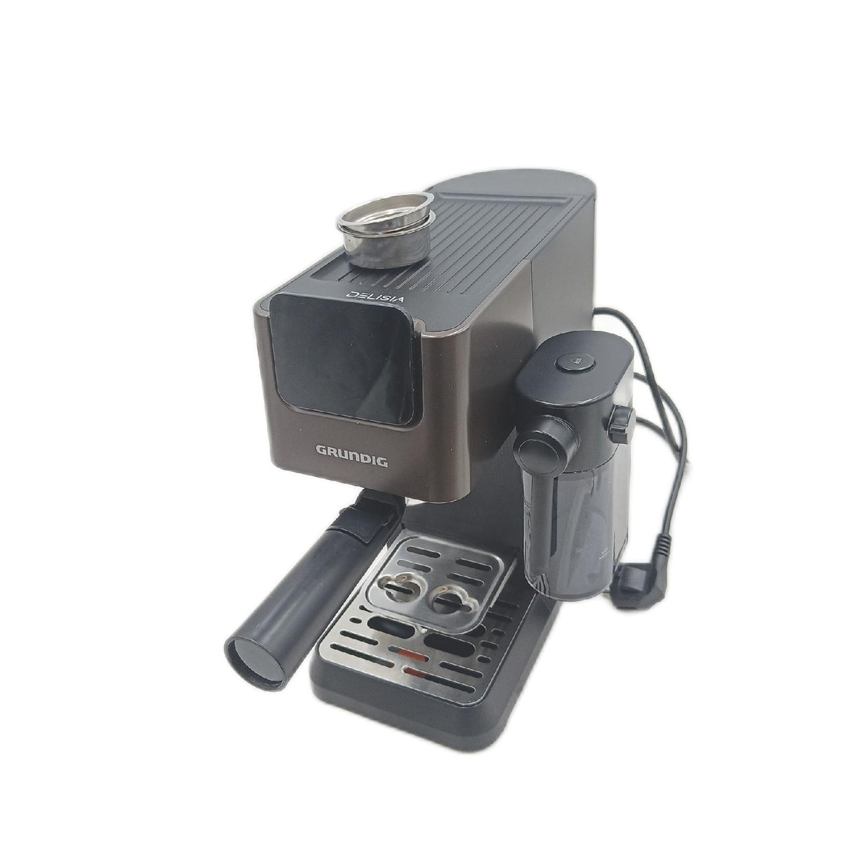 Grundig KSM 5330 Siebträgermaschine mit integriertem Milchbehäl