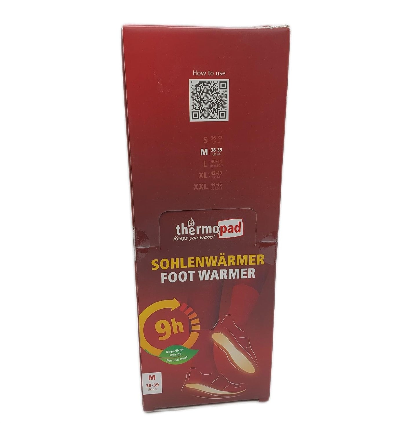 Thermopad Wärmepads Fußwärmer Sohl Wärmer 5 10
