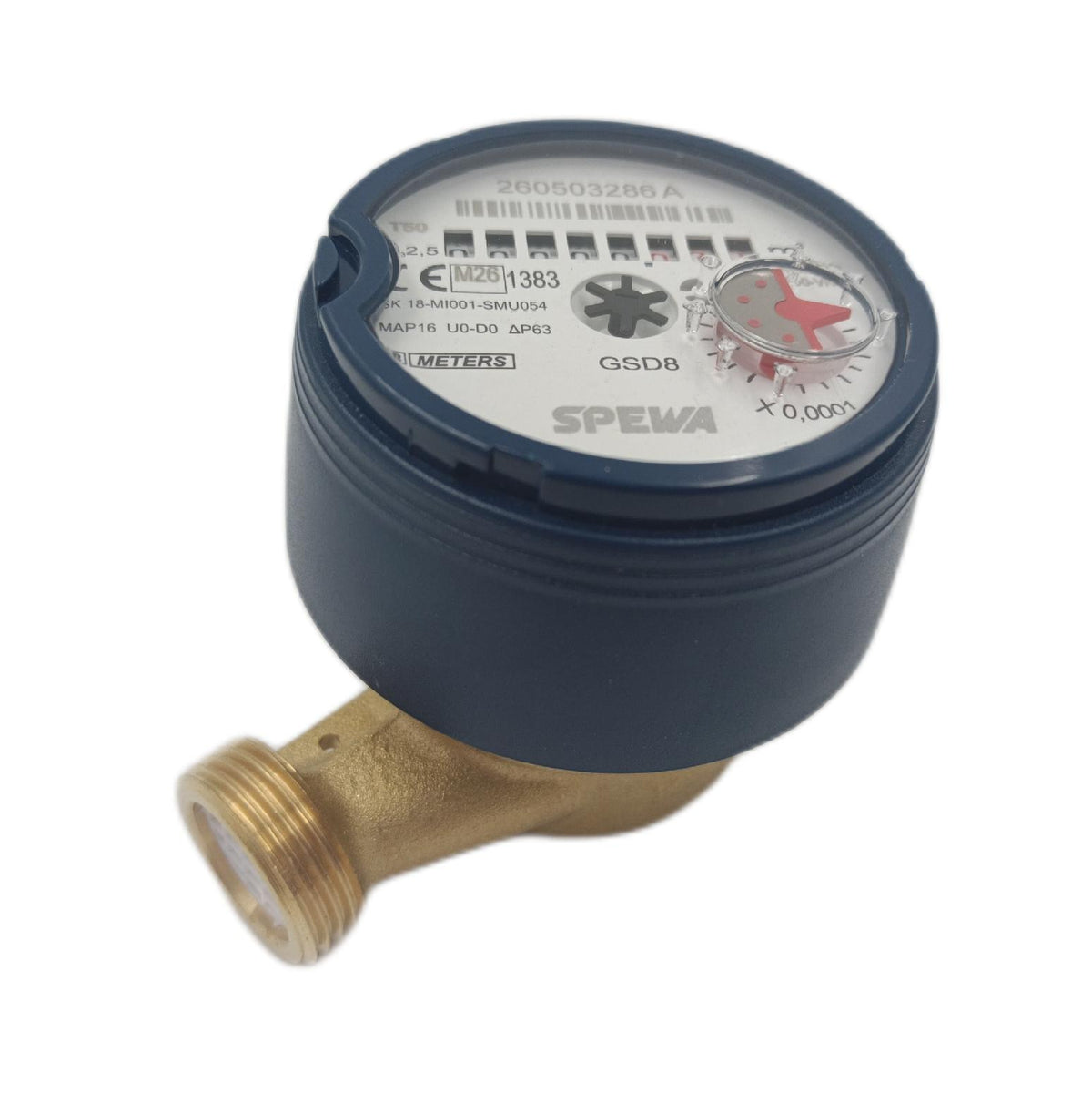 Spewa Wasserzähler Messgerät Wassertechnik BL 110 mm geeicht QN 1