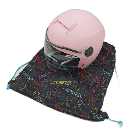 CGM Fahrradhelm Helmschutz Junior Casco Op Face Young 261A Rosa Opaco Stil