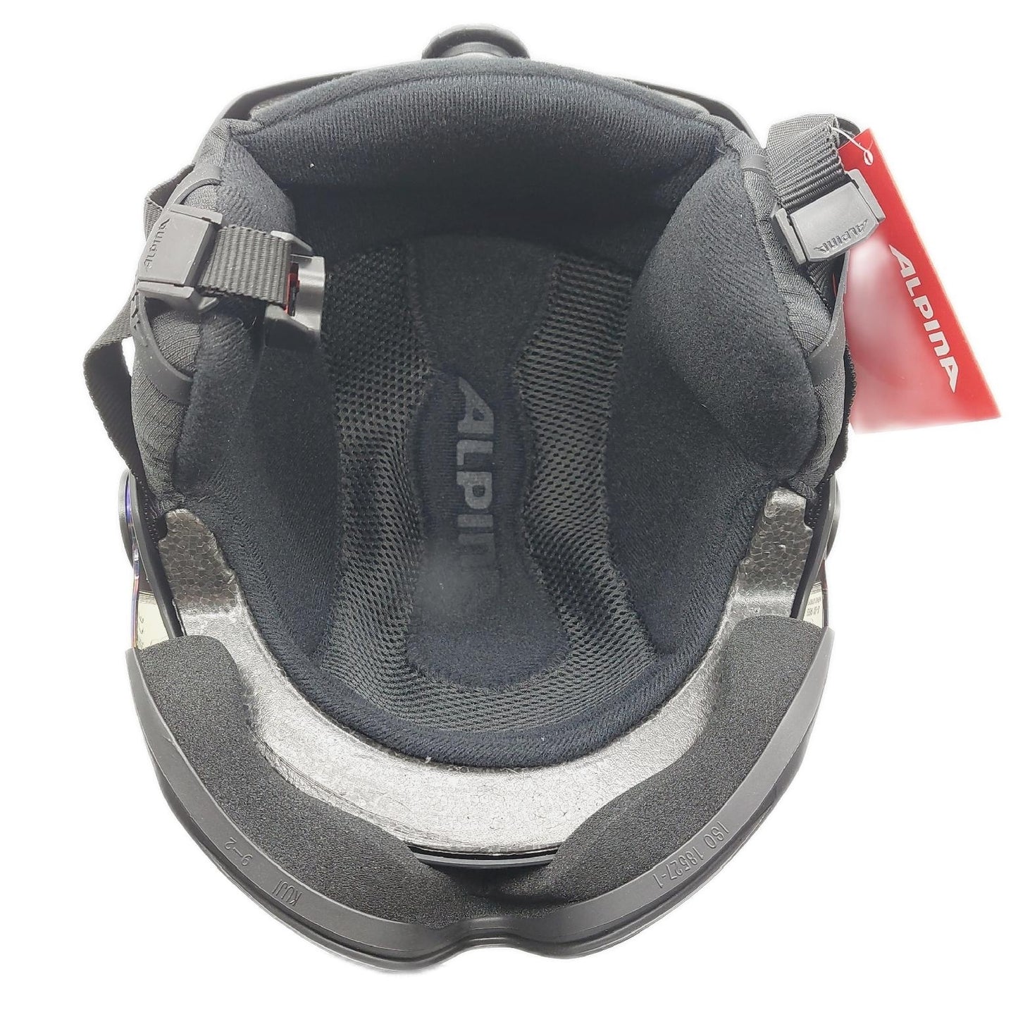 ALPINA Skihelm Snow Ausruestung ARBER Visier sicher leichter Schutz beim Wintersport