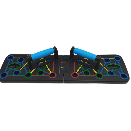 Push Up Brett Trainingsgerät Fitness Muskeltraining 17 in 1 Faltbare Handgriff starke Arme