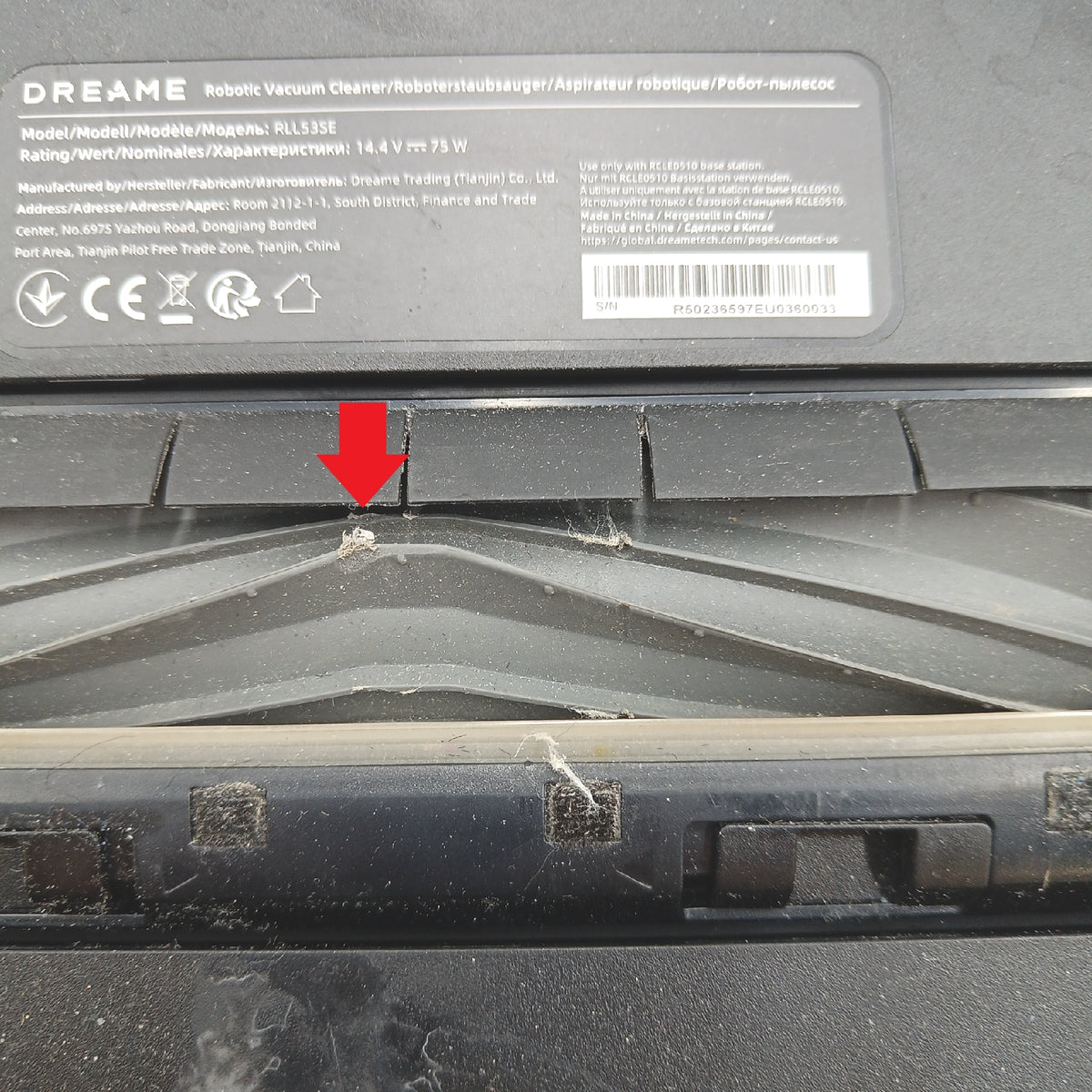DREAME L10s Ultra Gen 3 Set staubsauger wischfunktion einer Saug - Unvollständig