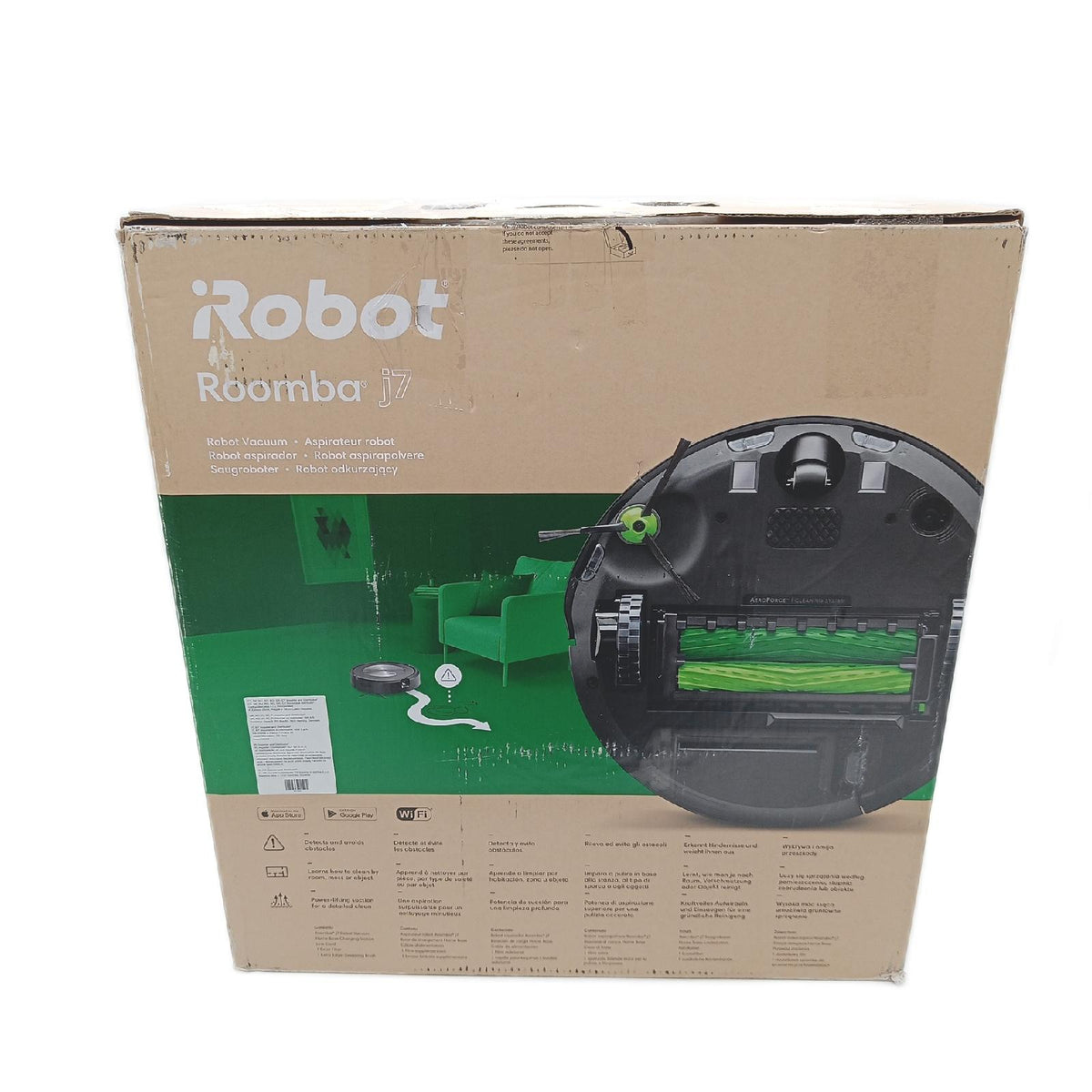 iRobot Roomba J7 vernetzter Saugroboter 2 Gummiextrakt