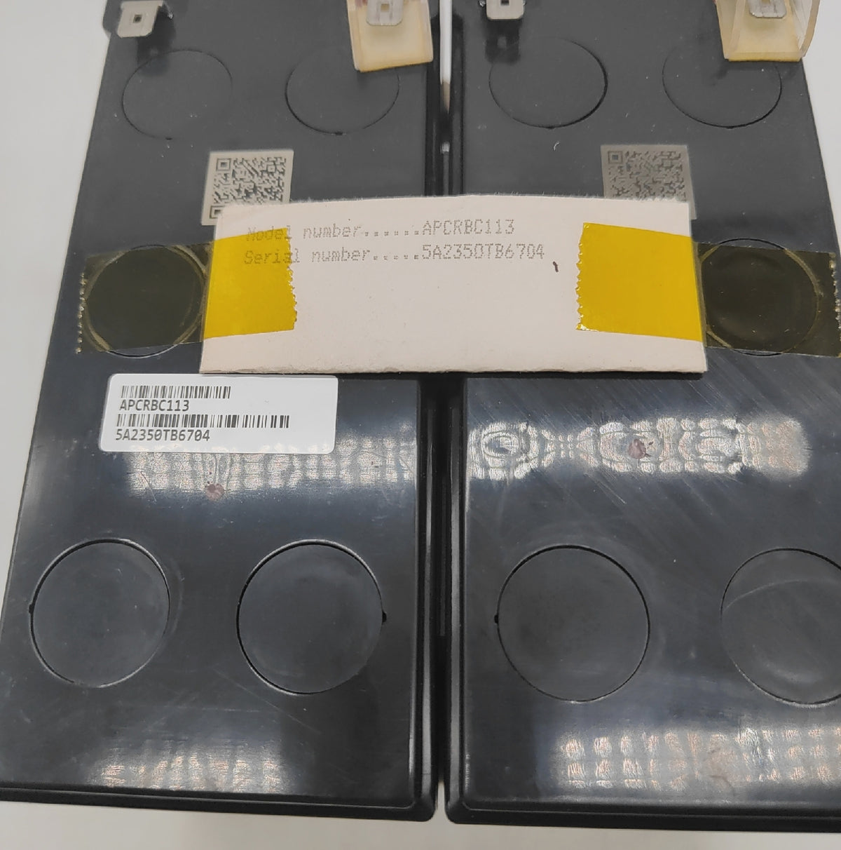 APC APCRBC113 Ersatzbatterie 12V Bleisaeure VRLA fuer USV 1 Stueck Spannung OK