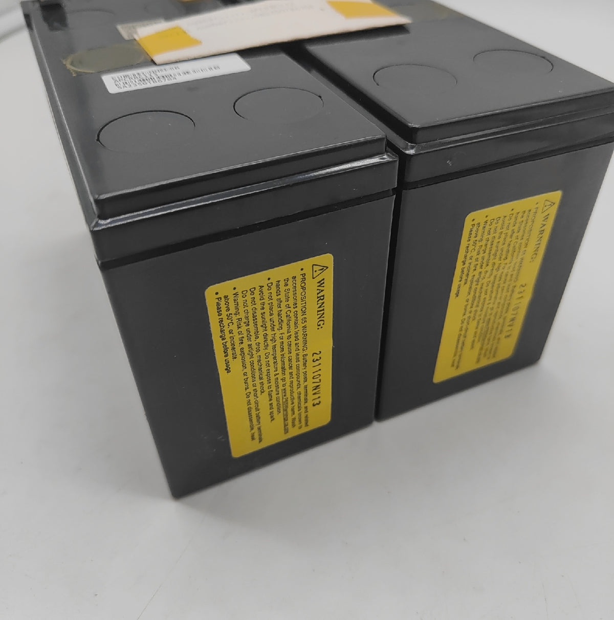 APC APCRBC113 Ersatzbatterie 12V Bleisaeure VRLA fuer USV 1 Stueck Spannung OK