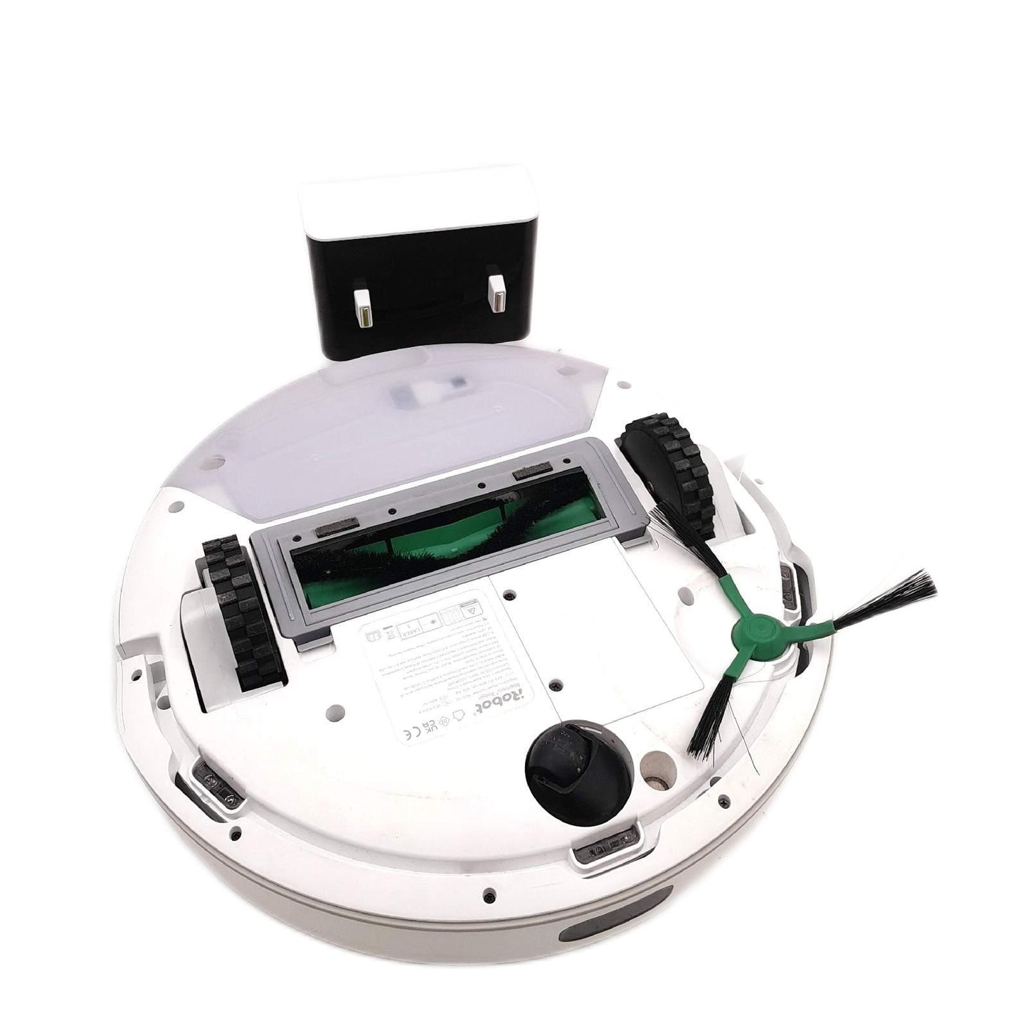 iRobot Roomba 105 Combo Saugen Wischen unvollständig Wischpad fehlt Gebrauchssp