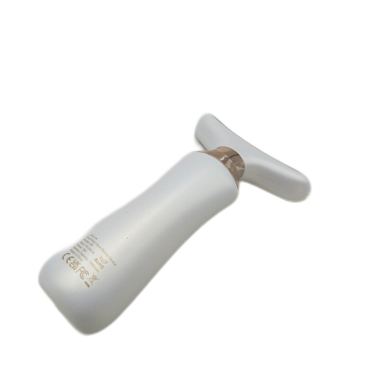 ANLAN 24 Karat Gold Anti Falten Gesichtsstraffungsmassage EMS Gua Sha mit Lichttherapie Wärmefunktion und Vibration