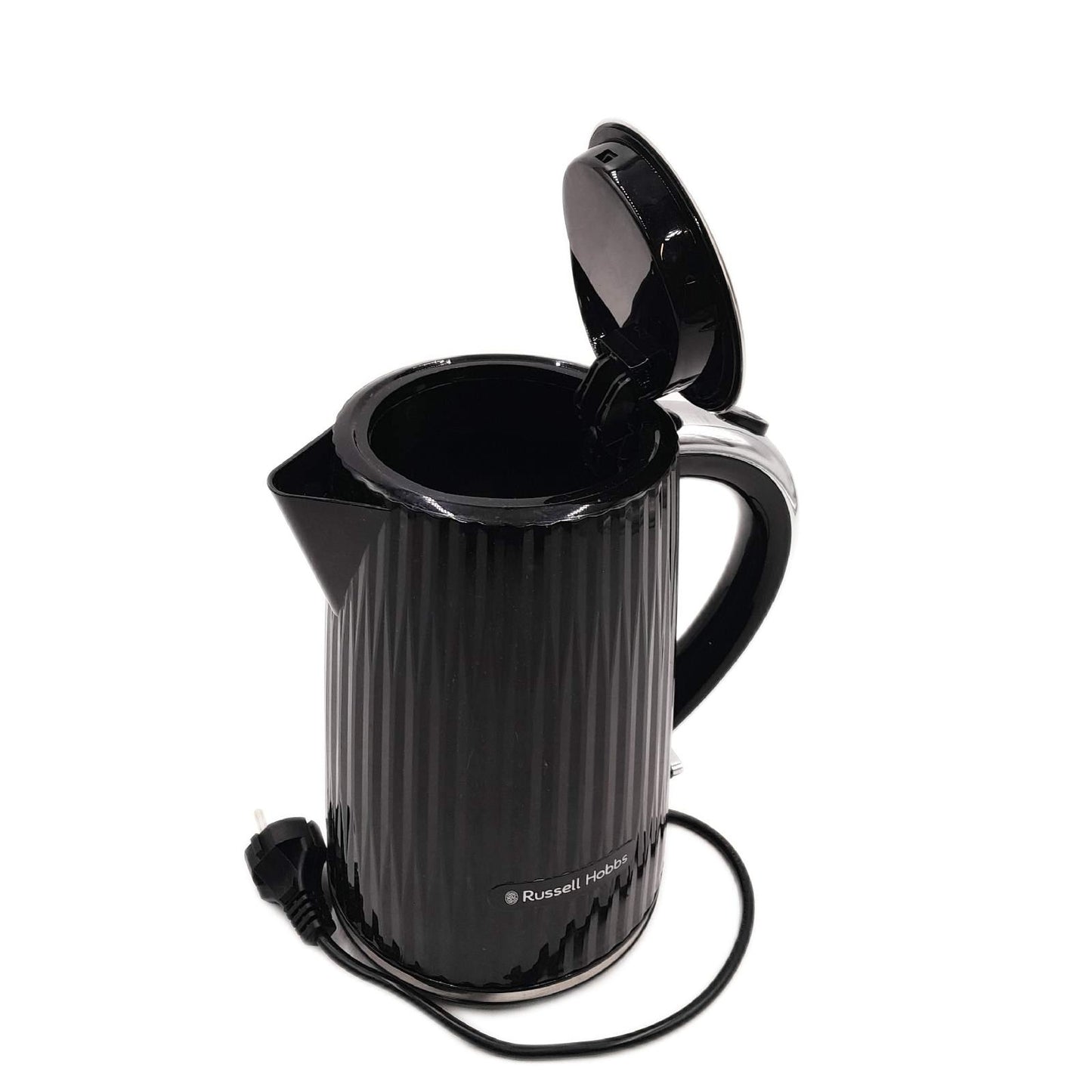 Russell Hobbs Wasserkocher Küchengeräte Eden 1 7 Liter Schwarz Edelstahl Power