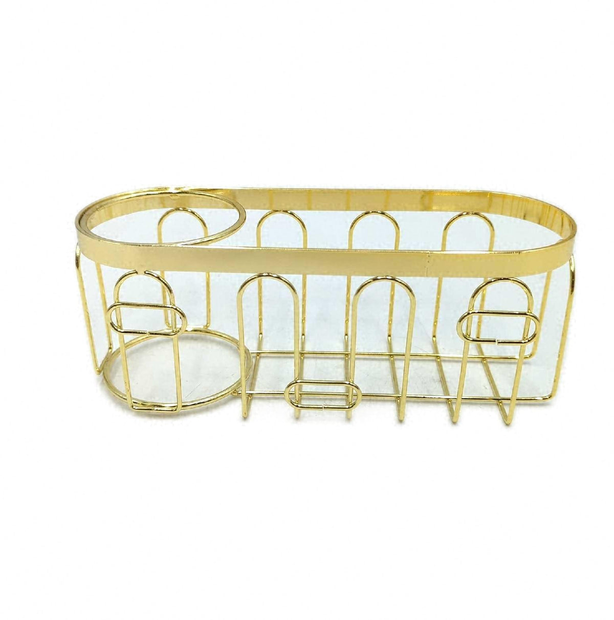 Yazoni 2 in 1 Schwammhalter für Küchenspüle mit Saugnapf Schwammregal Kitchen
