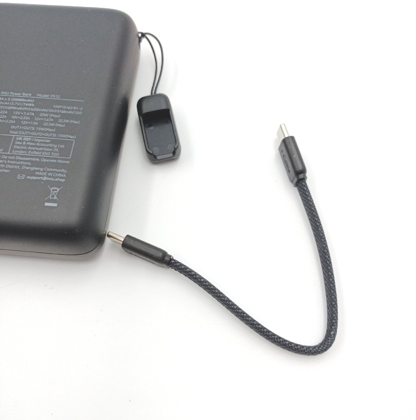 INIU Powerbank Ladegerät mobile Energieversorgung 20000mAh 225W Schnellladung USB