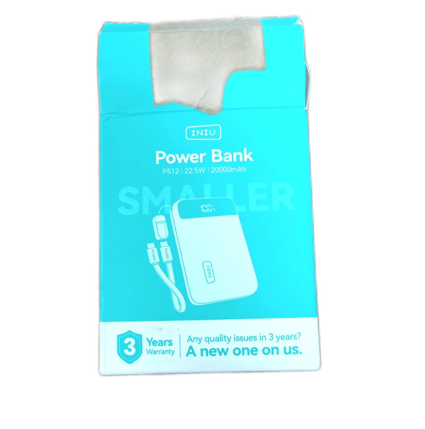 INIU Powerbank Ladegerät mobile Energieversorgung 20000mAh 225W Schnellladung USB