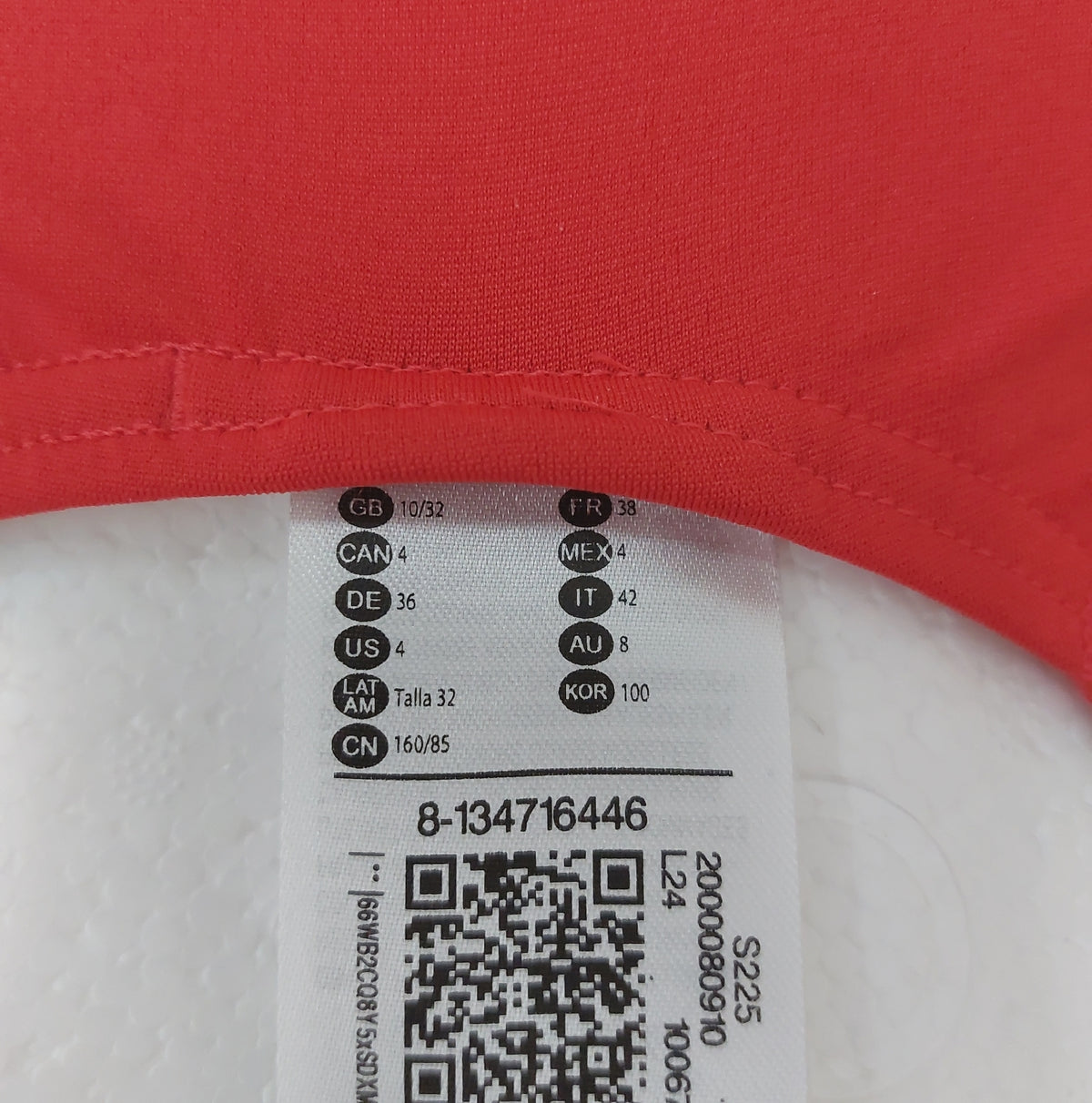 Speedo Swimwear Damen Badeanzug Eco Endurance Plus Medalist Chlorbeständig Flexibel Rot 32