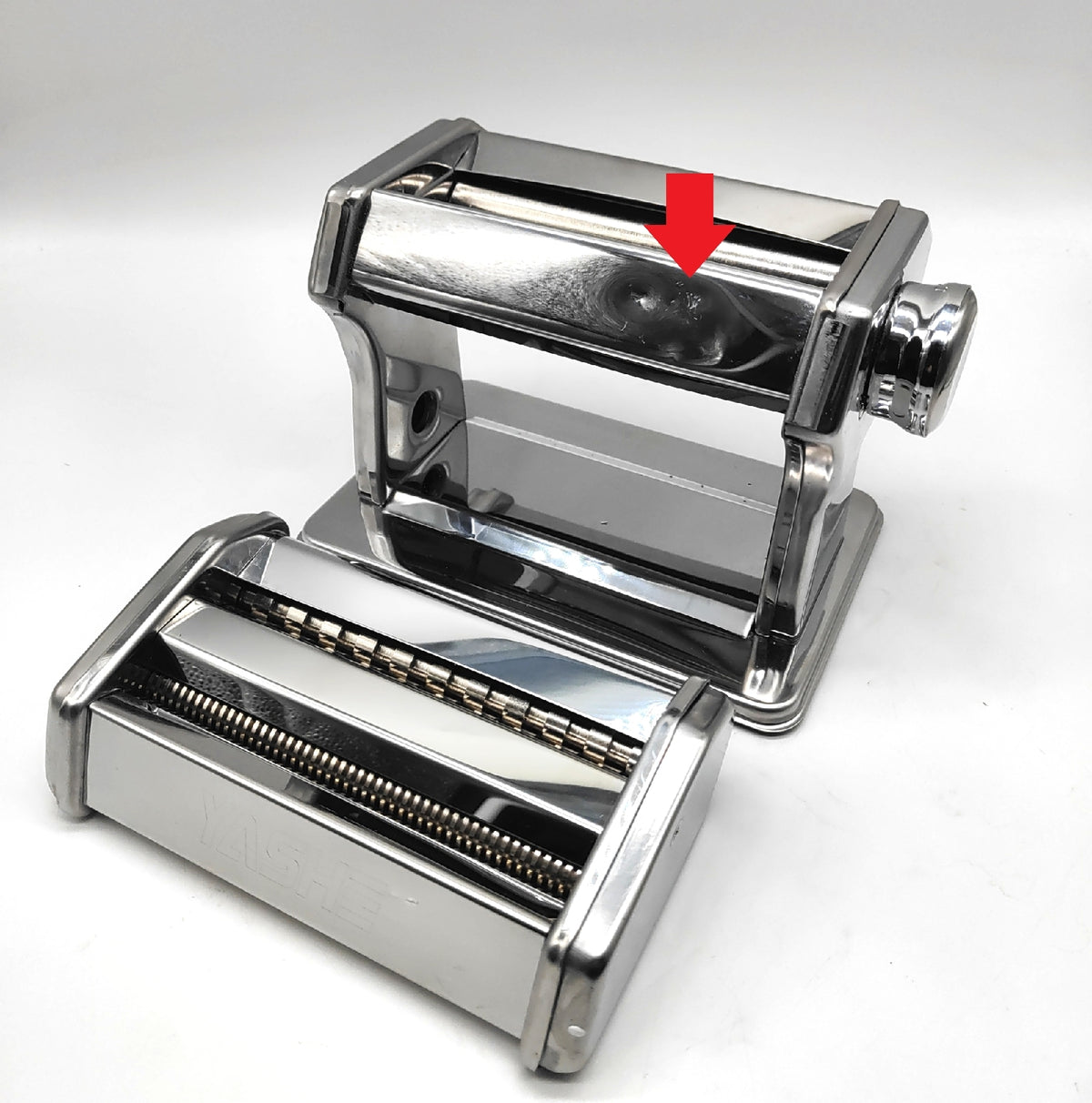 YASHE Nudelmaschine Küchengeräte Manuelle Nudelmaschine 7 Stärken ver