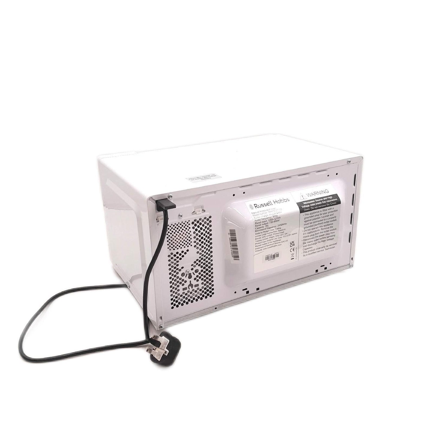 Russell Hobbs Mikrowelle Küchengeräte 20 Liter 800 Watt 5 Leistungs